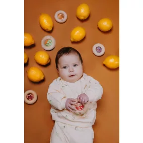 Petit Boum szenzoros játék - Sensory Donut - Citrom