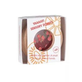 Petit Boum szenzoros játék - Sensory Donut - Eper