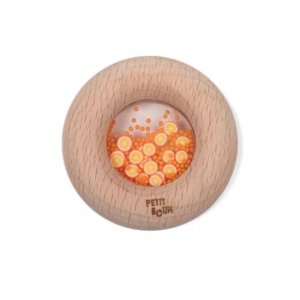 Petit Boum szenzoros játék - Sensory Donut - Narancs