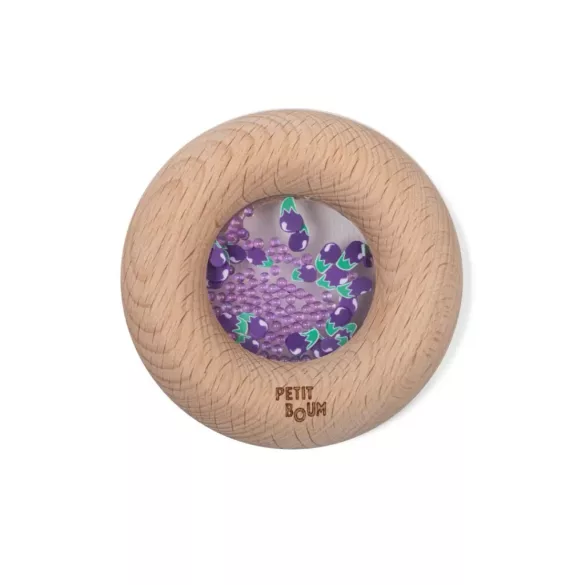 Petit Boum szenzoros játék - Sensory Donut - Padlizsán