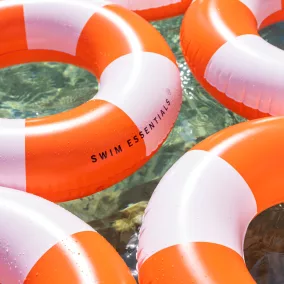   Swim Essentials gyerek úszógumi 90 cm - Piros fehér csíkos
