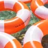 Swim Essentials gyerek úszógumi 90 cm - Piros fehér csíkos