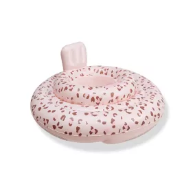 Swim Essentials baba úszógumi - Old pink Leopard 0-1 év