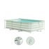 Swim Essentials Essence fémvázas medence vízszűrővel és létrával 260×160×65 cm