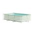 Swim Essentials Essence fémvázas medence vízszűrővel és létrával 260×160×65 cm