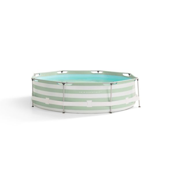 Swim Essentials Essence kerek fémvázas medence szűrővel talaj és takarófóliával létrával