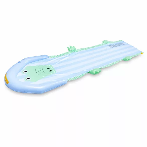 Swim Essentials vízicsúszda 5,5 m - Green - Crocodile