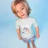 Swim Essentials Rövid ujjú úszópóló - Bluey - 6-12 hó