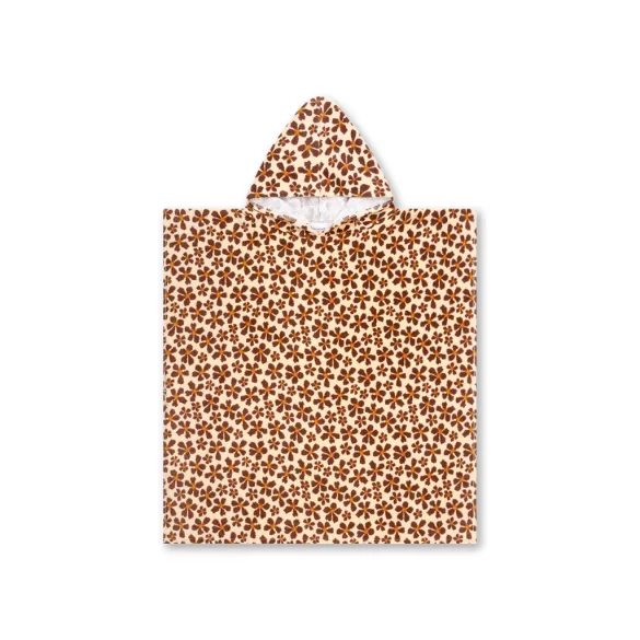 Swim Essentials Fürdőponcsó - Orange - Wild Flower - 65 x 65 cm
