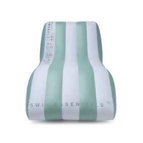 Swim Essentials prémium matrac - zöld fehér csíkos