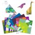 Djeco Origami - Dinoszauruszok - Kreatív szett