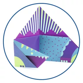 Djeco Origami - Dinoszauruszok - Kreatív szett
