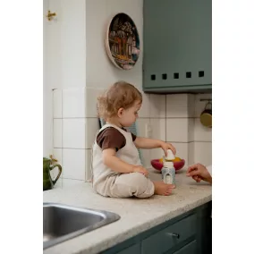   BIBS x Liberty Cumisüveg tok Eloise Krémfehér 225 ml-es cumisüveghez