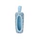 BIBS x Liberty Cumisüveg tok Kamilla Pasztellkék 225 ml-es cumisüveghez