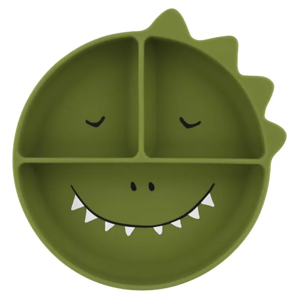 Trixie Csúszásmentes osztott tányér - Mr. Dino