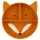 Trixie Csúszásmentes osztott tányér - Mr. Fox