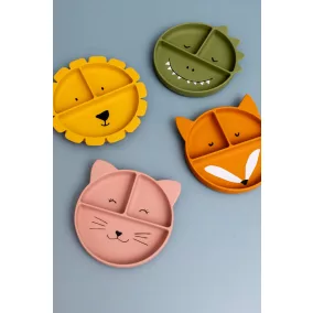 Trixie Csúszásmentes osztott tányér - Mr. Fox