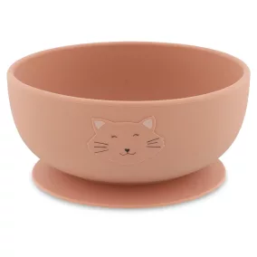 Trixie szilikon tapadókorongos mélytányér - Mrs. Cat