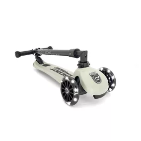 Scoot and Ride Highwaykick 3 LED roller - Ash