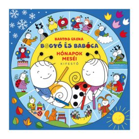 Bogyó és Babóca - Hónapok meséi - kifestő