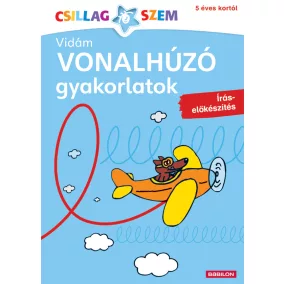 Vidám vonalhúzó gyakorlatok – Írás-előkészítés
