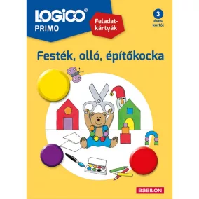 LOGICO Primo - Festék, olló, építőkocka
