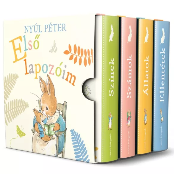 Nyúl Péter - első lapozóim - színek, számok, állatok és ellentétek