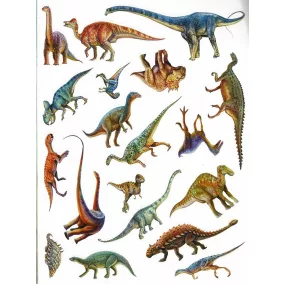 Mozgalmas matricásfüzet - Dinoszauruszok