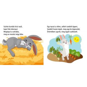 Nyuszis mondókák - mondókáskönyv 2+