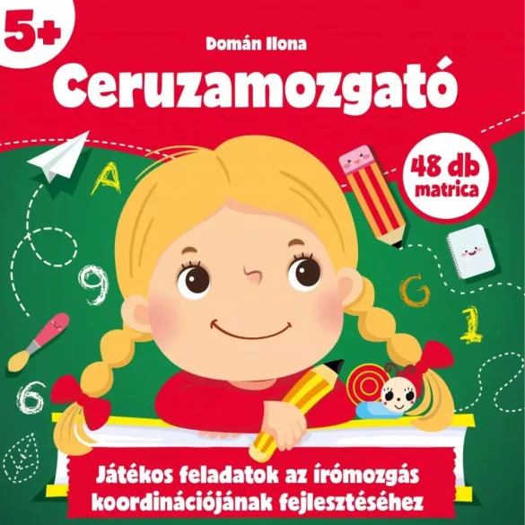 Ceruzamozgató - 48 db matrica 5+
