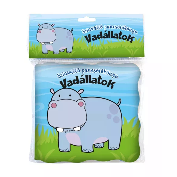Színváltó pancsolókönyv - Vadállatok
