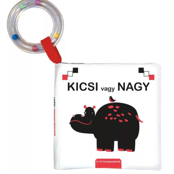 Kontrasztos babakönyv - Kicsi vagy nagy