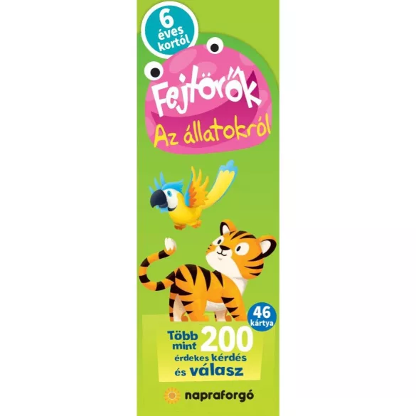 Fejtörők - Az állatokról 6 éves kortól