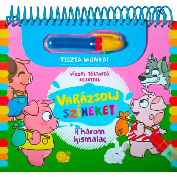 Varázsolj színeket! - A három kismalac