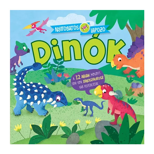 Nyitogatós lapozó - Dinók