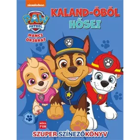   Mancs Őrjárat - Kaland-öböl hősei - Szuper Színezőkönyv