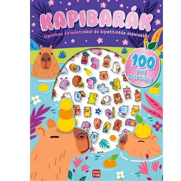 Kapibarák - Izgalmas feladatokkal és kipattintós oldalakkal