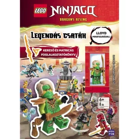 Lego Ninjago - Legendás csaták foglalkoztatókönyv