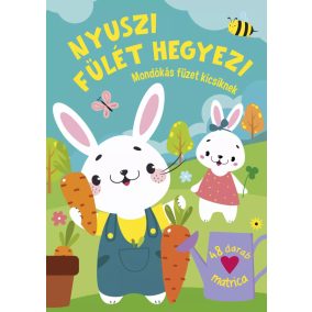 Nyuszi fülét hegyezi - mondókás füzet kicsiknek