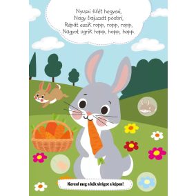 Nyuszi fülét hegyezi - mondókás füzet kicsiknek