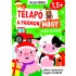 Télapó a farmon nagy matricákkal