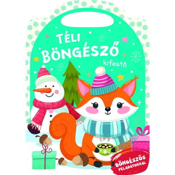 Téli böngésző - kifestő