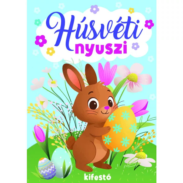 Húsvéti nyuszi kifestő