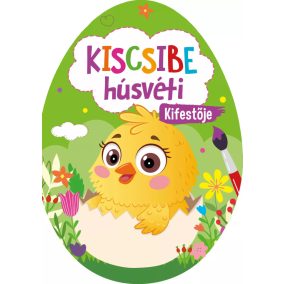 Kiscsibe húsvéti kifestője