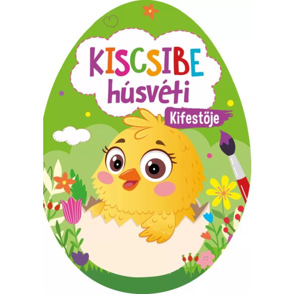 Kiscsibe húsvéti kifestője