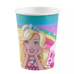 Barbie papírpohár - 8 db