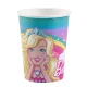Barbie papírpohár - 8 db
