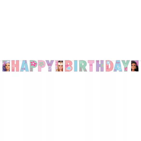 Happy Birthday girland - Barbie