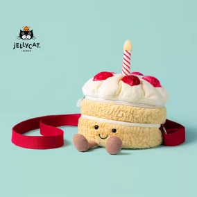 Jellycat plüss - Szülinapi torta táska