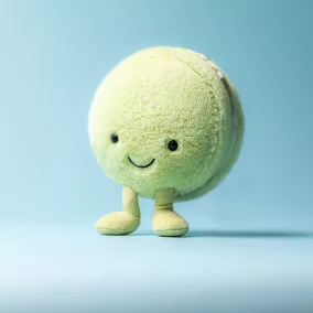 Jellycat plüss - Max macaron - pisztácia